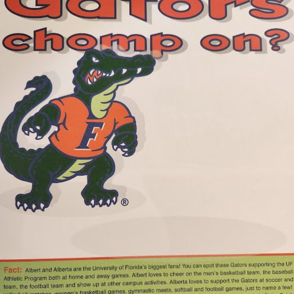 Go Gators Activity Book and App by Darla Hall paperback - Picture 2 of 9